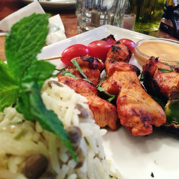 Can't go wrong with the Chicken Kebab, they rice it comes with is amazing...