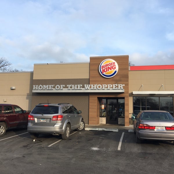 Burger King Fast Food Restaurant In Chicago