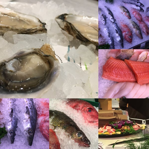 Foto tomada en Monahan&#39;s Seafood Market  por PF A. el 3/31/2018