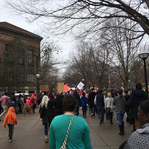 Photo taken at University of Michigan Diag by PF A. on 1/21/2017