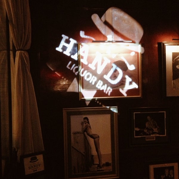 Photo taken at The Handy Liquor Bar by kate w. on 9/16/2014