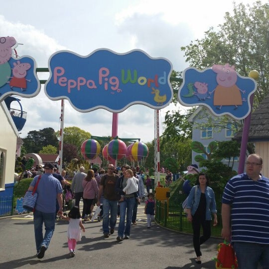 Photo taken at Peppa Pig World by Chrissy on 5/4/2014