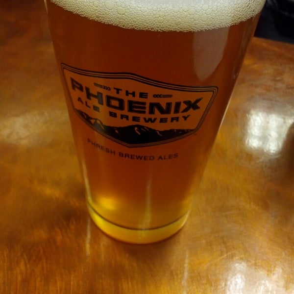 Photo taken at The Phoenix Ale Brewery by olllllo on 5/21/2013
