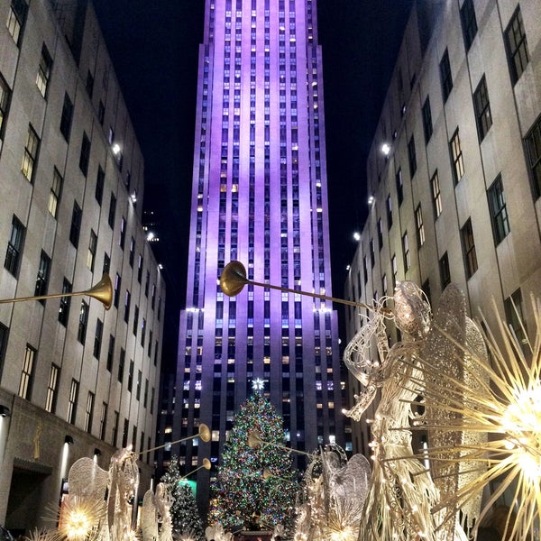 Photo taken at Rockefeller Center by Steve J. on 12/16/2015