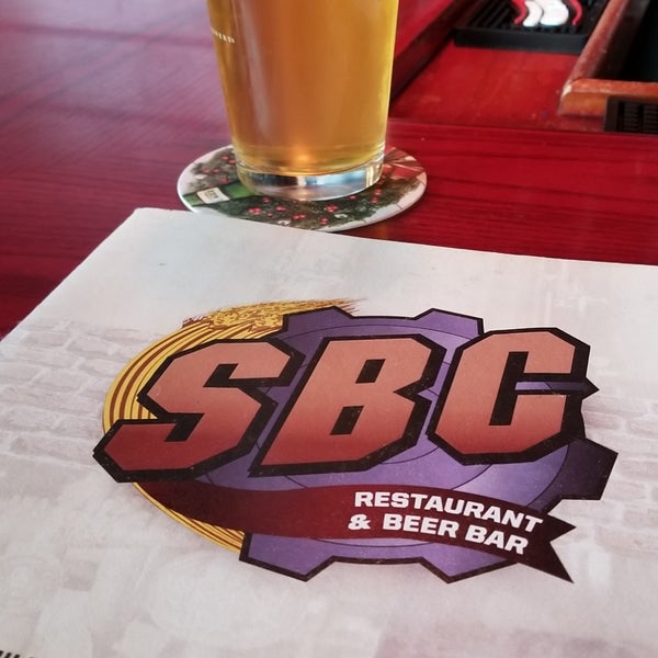 Photo taken at SBC Restaurant &amp; Brewery by Christopher C. on 10/27/2018