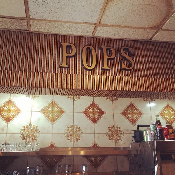 Photo taken at Pop&#39;s Diner by Claire S. on 2/1/2014