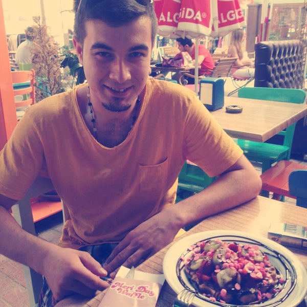 Photo taken at Meriday Waffle by Burak A. on 6/14/2015