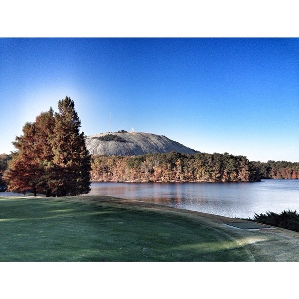Photo taken at Stone Mountain Golf Club by Krish D. on 11/15/2014