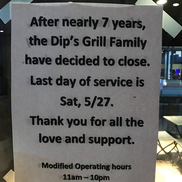 Photo taken at Dip&#39;s Grill by alexander s. on 5/23/2017