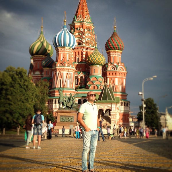 Photo taken at Restaurant &quot;Red Square, 1&quot; by Roman S. on 7/29/2015