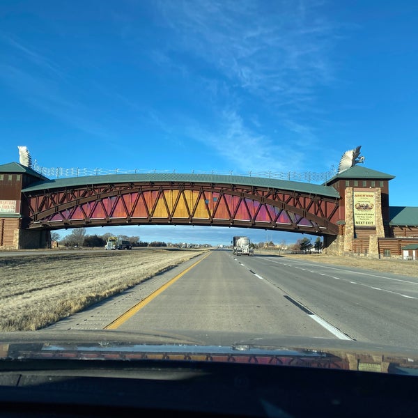 Photo taken at Great Platte River Road Archway by Cristina C. on 1/18/2021
