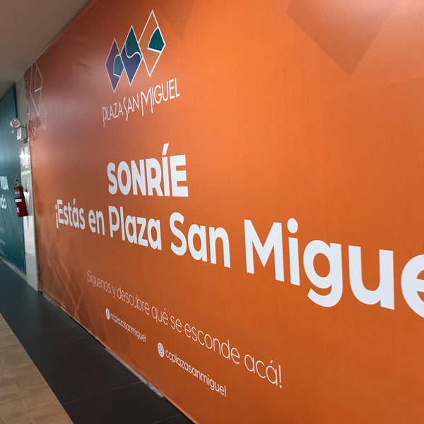 Photo taken at CC Plaza San Miguel by José A. on 3/2/2019