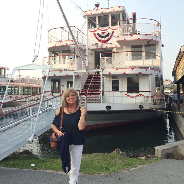 Photo taken at Uncle Sam Boat Tours by Sara Kelly J. on 7/5/2015