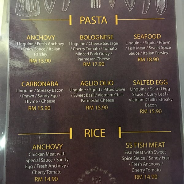 Nice pasta! Especially salted egg pasta. Their coffee also nice.. ^^
