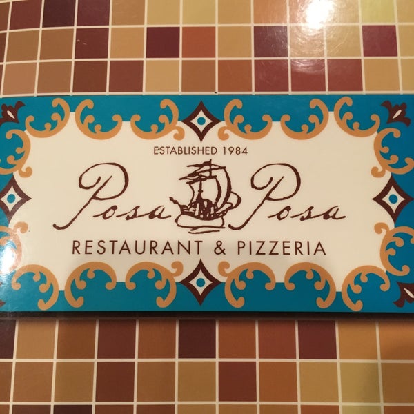 Photo taken at Posa Posa Restaurant &amp; Pizzeria by Kelly G. on 7/31/2016
