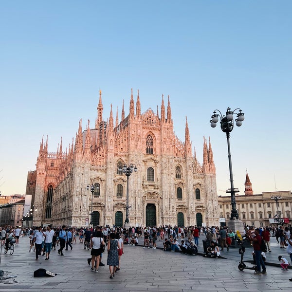 Photo taken at Piazza del Duomo by Mohammed on 9/9/2022