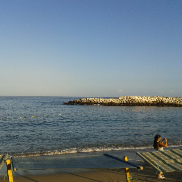 Photo taken at Playa San Luis by David D. on 2/1/2014