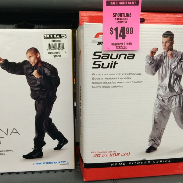 Big 5 sauna suits sales