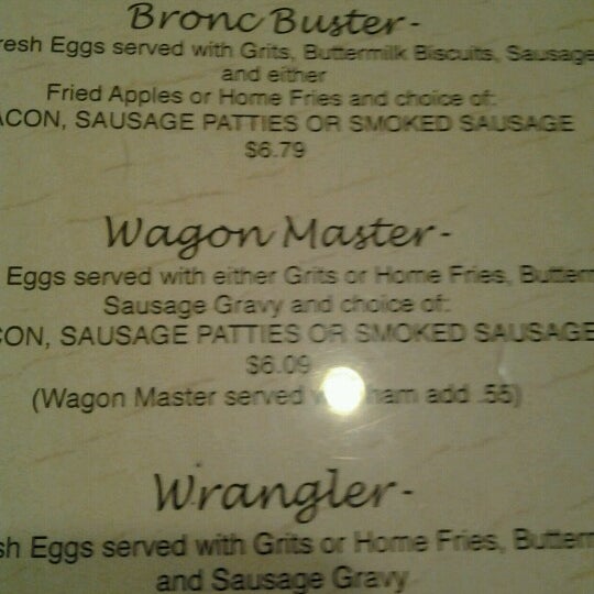 Have the wagon master you can't go wrong