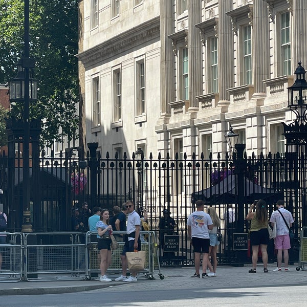 Photo taken at 10 Downing Street by Mark S. on 7/14/2022