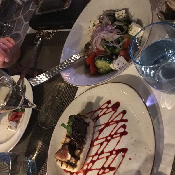 Photo taken at Elia Greek Restaurant by Dilek B. on 4/16/2019