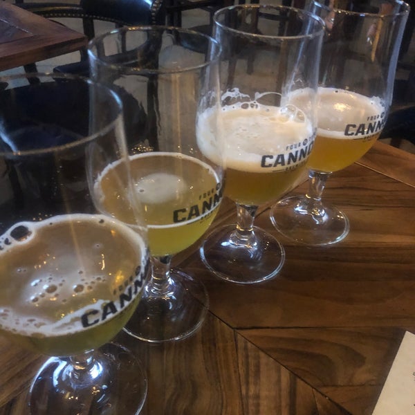 Photo taken at 14 Cannons Brewery and Showroom by Kayson P. on 10/16/2019