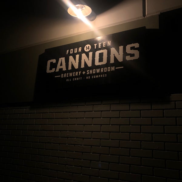 Снимок сделан в 14 Cannons Brewery and Showroom пользователем Kayson P. 10/12/2019