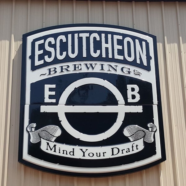 Photo taken at Escutcheon Brewing Co. by Michael K. on 7/28/2019