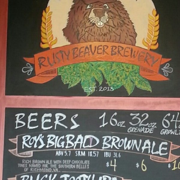 Photo taken at Rusty Beaver Brewery by Michael K. on 1/24/2014
