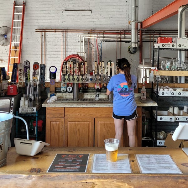 Photo taken at Lone Pine Brewing by Michael K. on 8/27/2021
