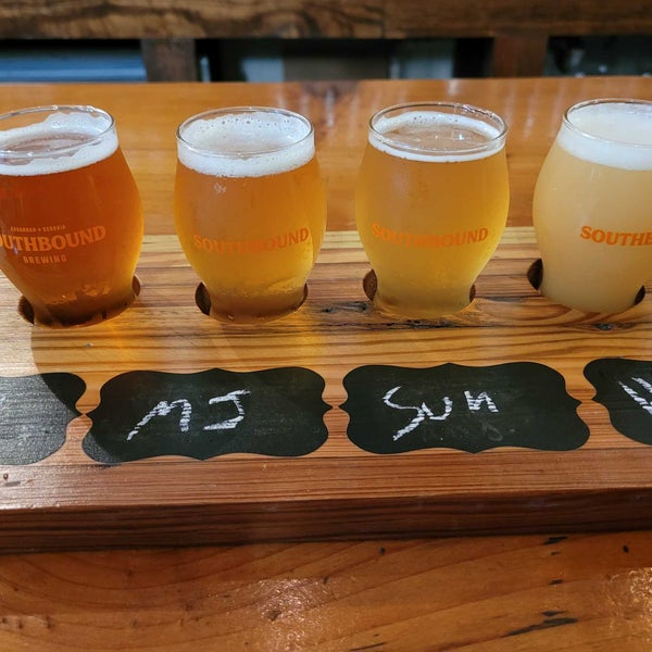 Photo taken at Southbound Brewing Company by Michael K. on 2/22/2023