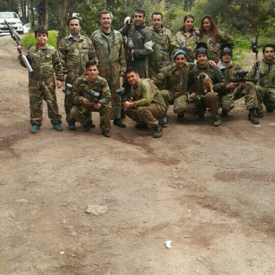 Photo taken at Natura Paintball by Berk A. on 4/2/2016