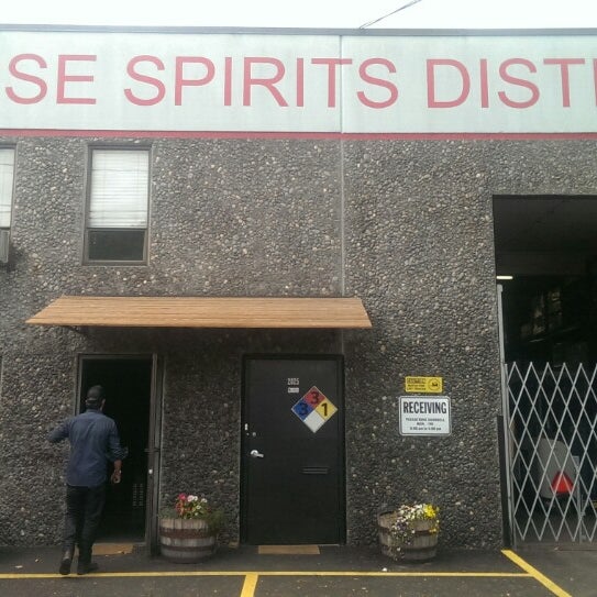 Photo taken at House Spirits Distillery by Blake C. on 8/29/2014