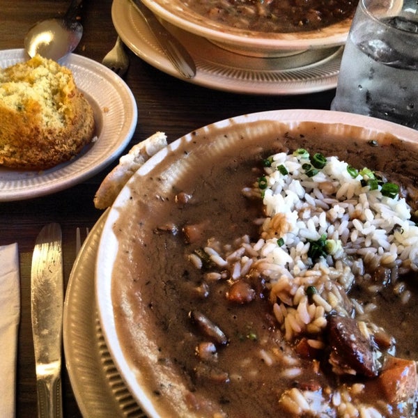 Eat the gumbo. Just do it.