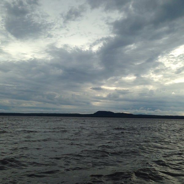 Photo taken at Lago Ypacarai by Patricia Elizabeth D. on 12/28/2014