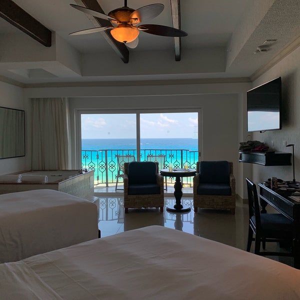 Photo taken at Hyatt Zilara Cancun by Miyo F. on 4/29/2019