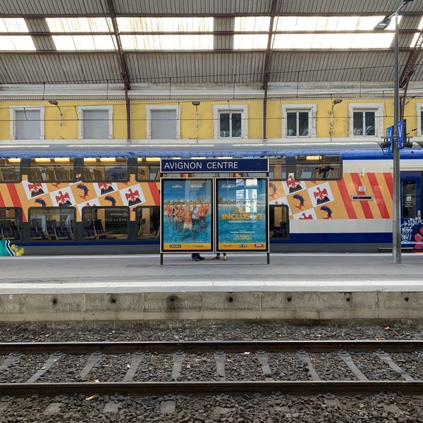 Photo taken at Gare SNCF d&#39;Avignon-Centre by Miyo F. on 12/28/2018