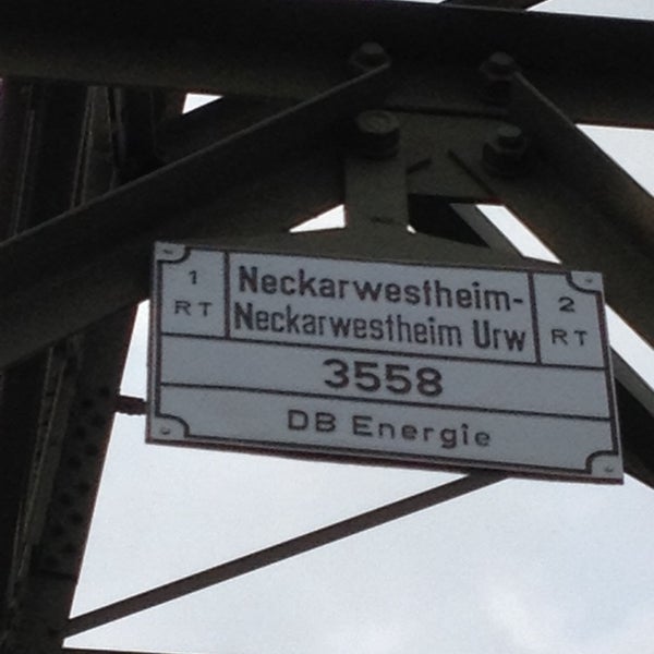 Photo taken at Bahnstromumformerwerk Neckarwestheim by Intelli U. on 3/26/2014