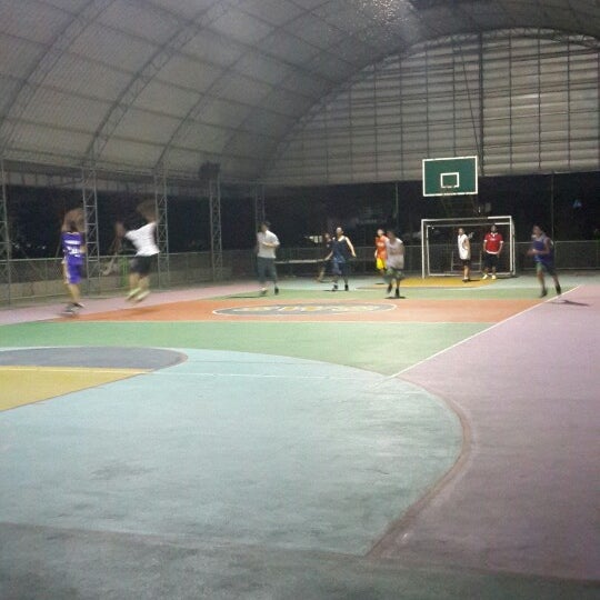 สนามบาส (Basketball Court) สนามบาสเก็ตบอลของวิทยาลัย