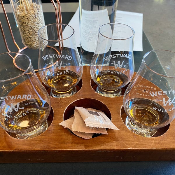 Photo taken at House Spirits Distillery by Greg G. on 1/30/2023