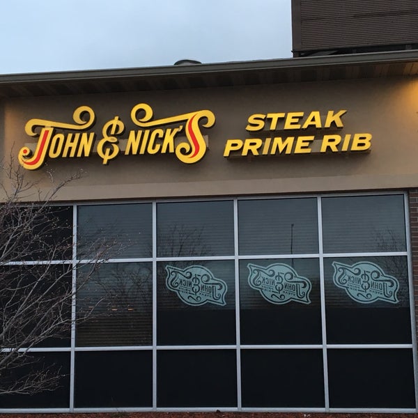 Photo taken at John &amp; Nicks Steak &amp; Prime Rib by Debbie W. on 4/4/2017