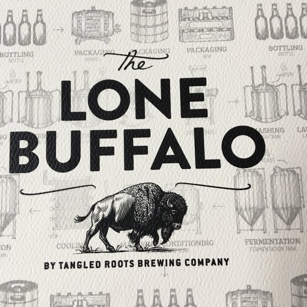Foto diambil di The Lone Buffalo by Tangled Roots Brewing Company oleh Debbie W. pada 8/15/2017