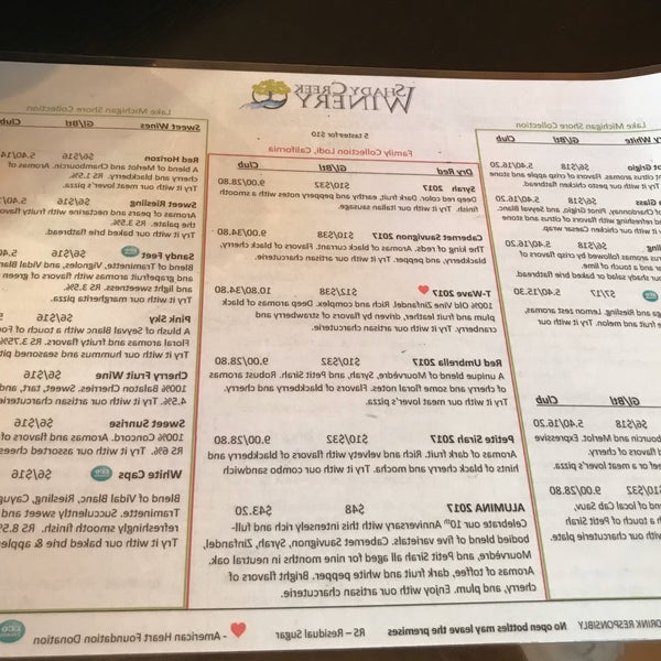 Shady Creek Winery Michigan City, IN