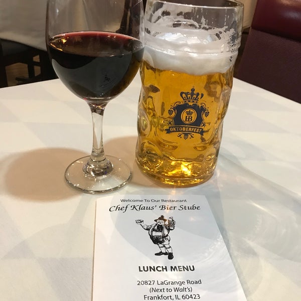 Photos at Chef Klaus' Bier Stube German Restaurant in Frankfort