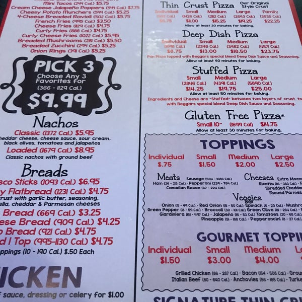 Beggars Pizza Oak Forest, IL