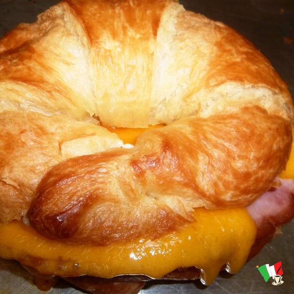 HumpDay Special: Egg & Cheese Breakfast Sandwich on a Croissant!