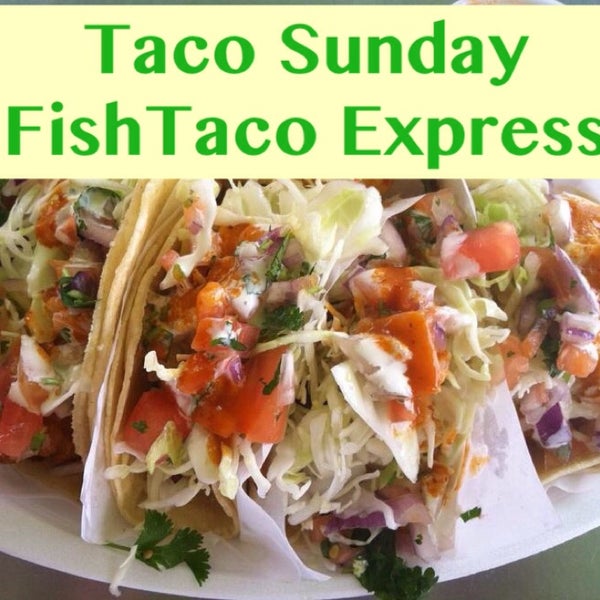 Fish taco Sunday !