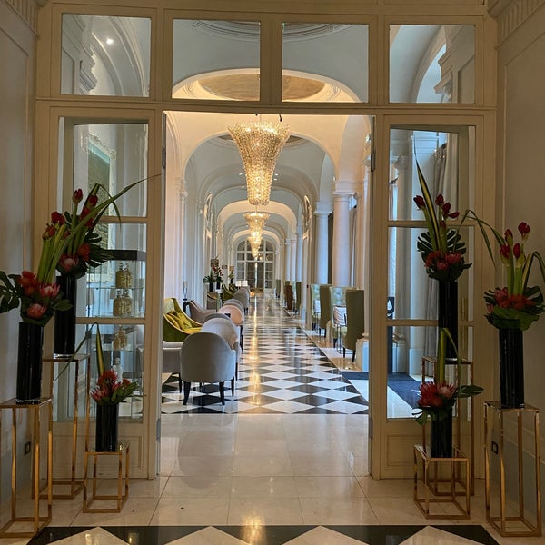 Photo taken at Waldorf Astoria Versailles - Trianon Palace by Jim J. on 1/26/2023