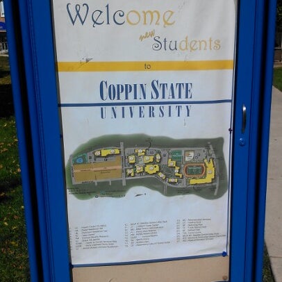 Снимок сделан в Coppin State University пользователем King👑💵 10/17/2012