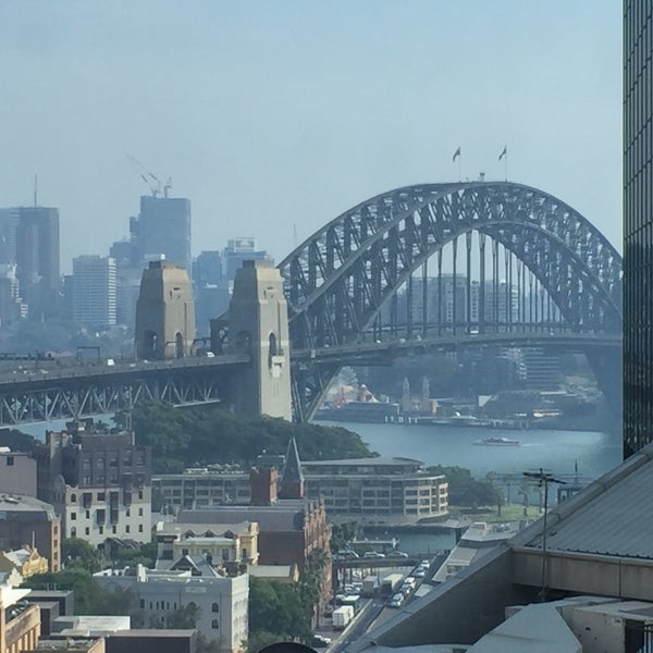 Photo taken at Sydney Harbour Marriott Hotel at Circular Quay by Mark K. on 11/1/2019